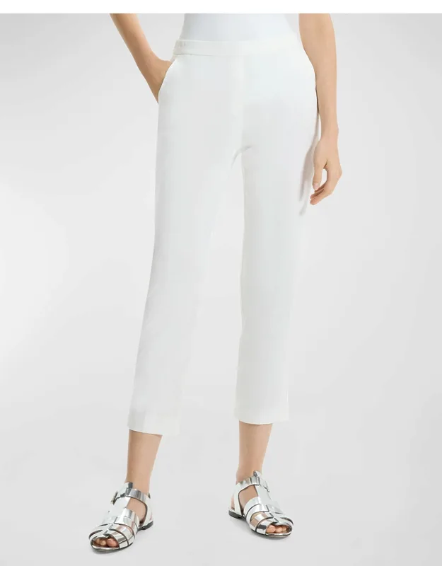 Cropped Slim Pull-on Pants