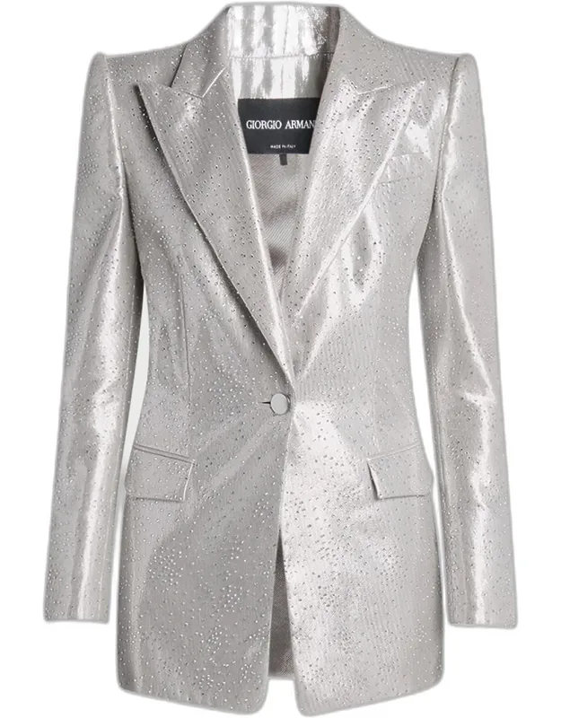 Silk Blazer