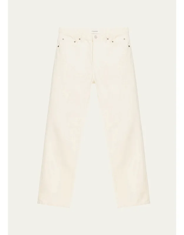 Straight-leg Jeans