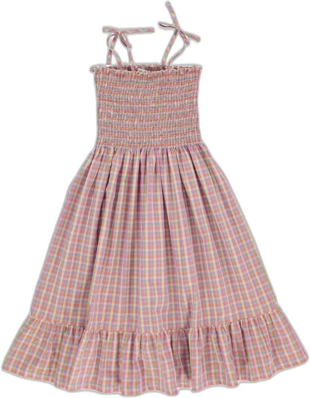 Blossom Check Alice Dress