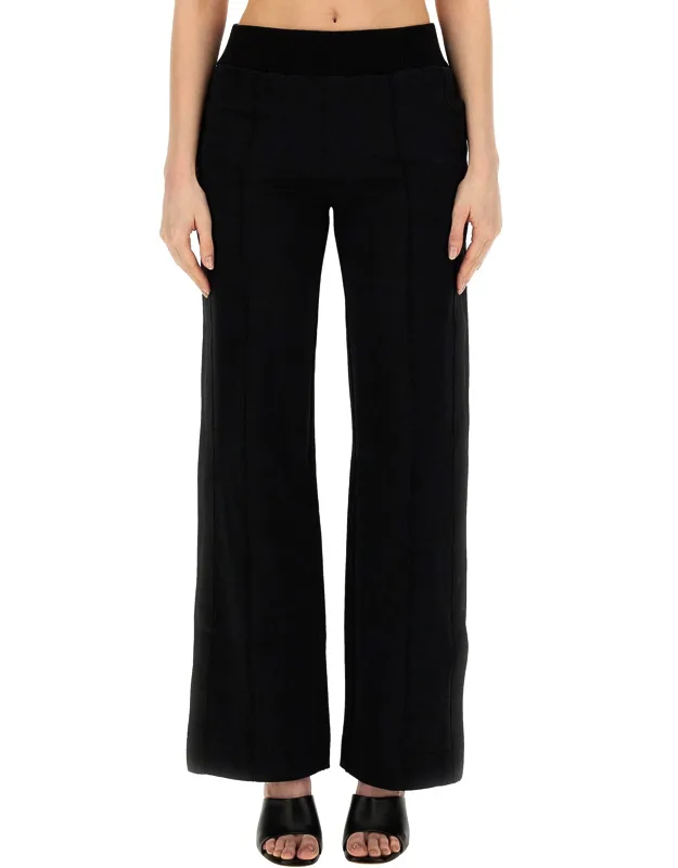 _off-white Wide Leg Pants Made In Italy_