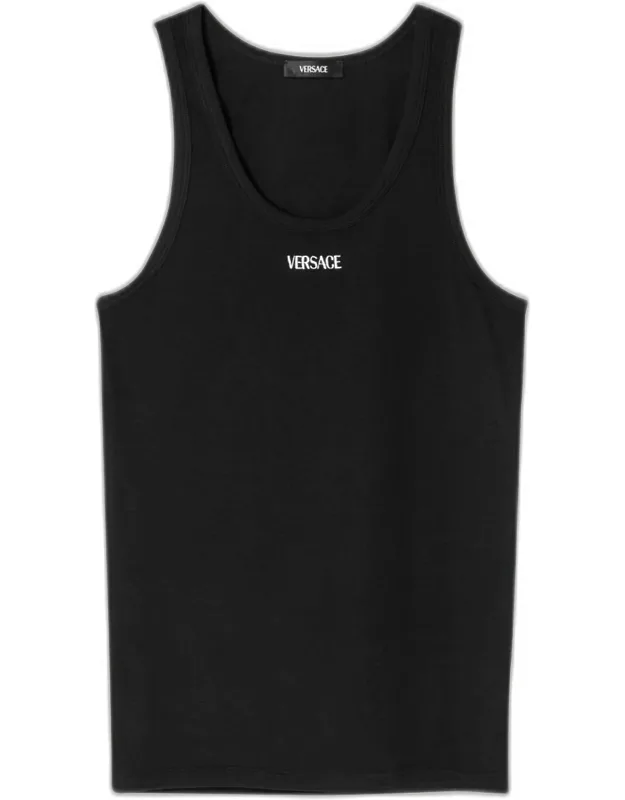 Embroidered Logo Tank Top
