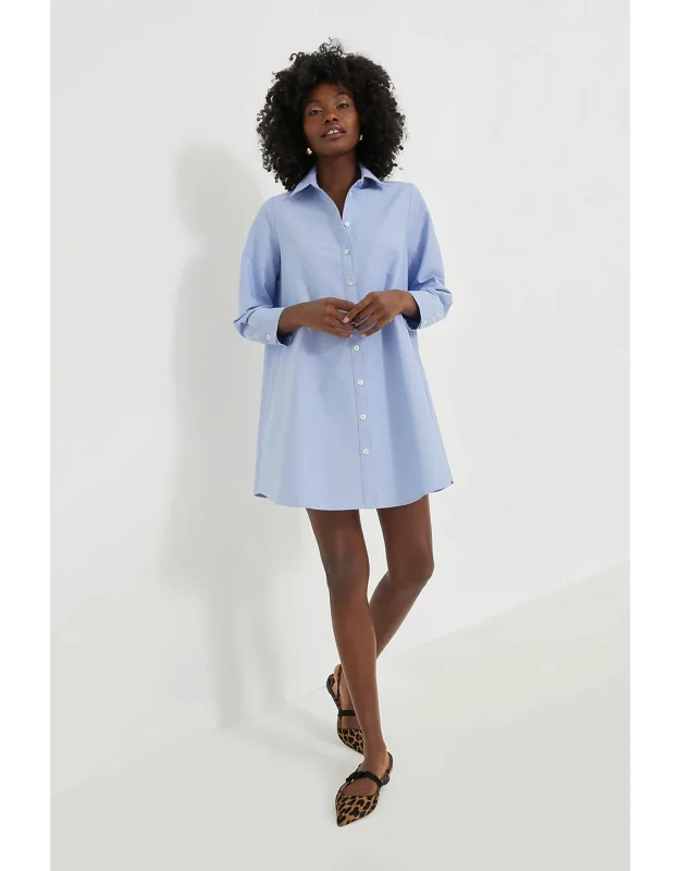 Chambray Shirt Dress