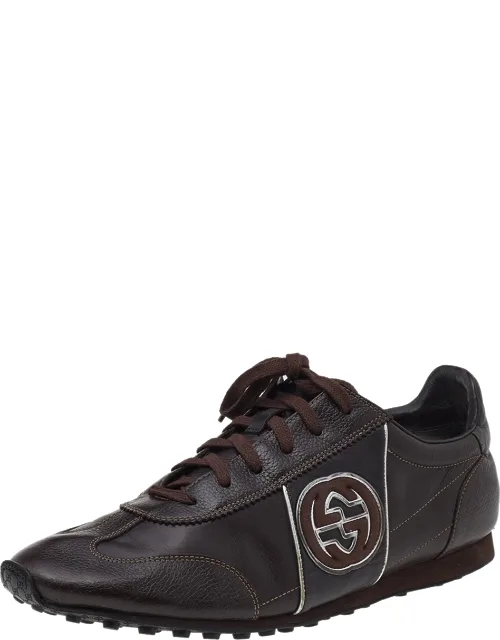 Leather Low Top Sneakers