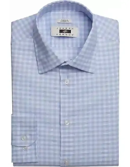 Modern Fit Performance 4-way Stretch Gingham Dress Shirt