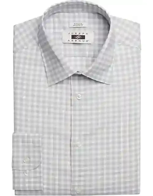 Modern Fit Performance 4-way Stretch Gingham Dress Shirt