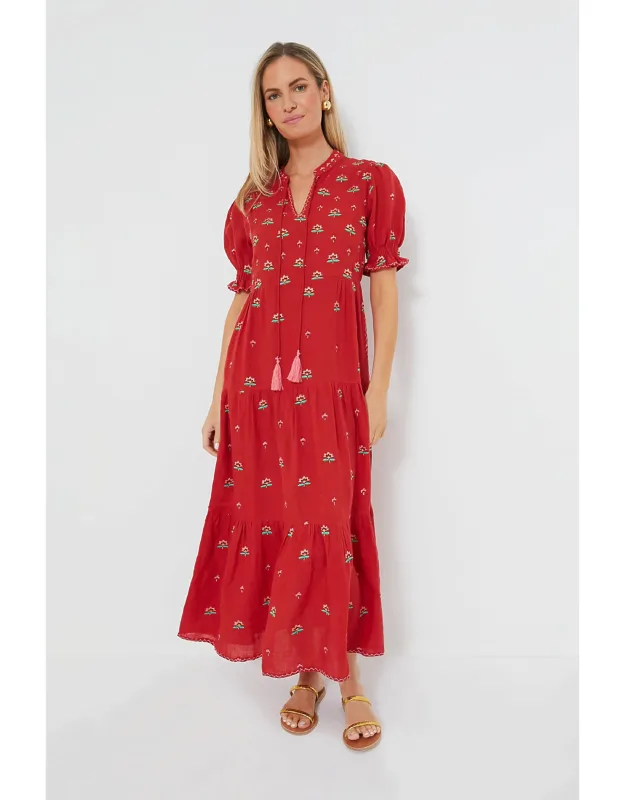 Lotus Flower Flaming Katy Dress