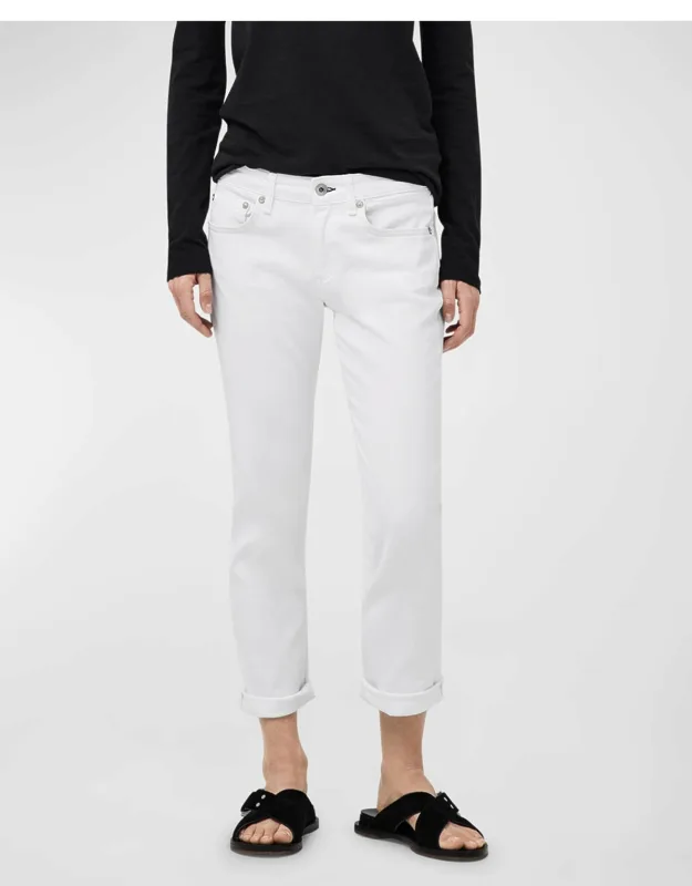 Low-rise Slim Boyfriend Jeans