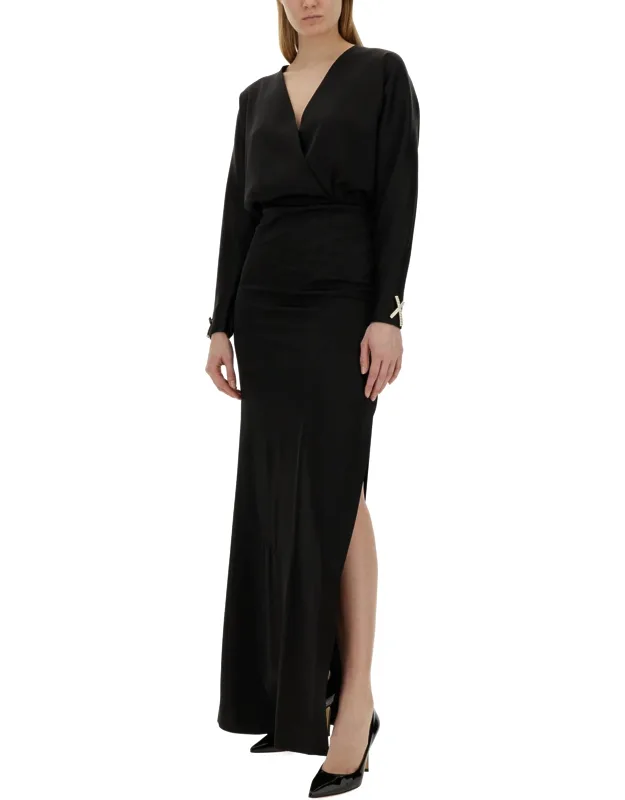 Long Dress, Model Is 180 Cm Tall