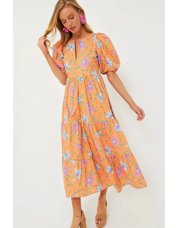 Multi Floral Cisco Maxi Dress