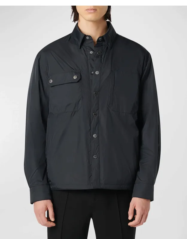 Nylon Shirt Jacket