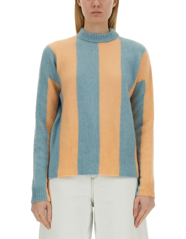 Maxi Row Sweater Regular Fit Made In Italy