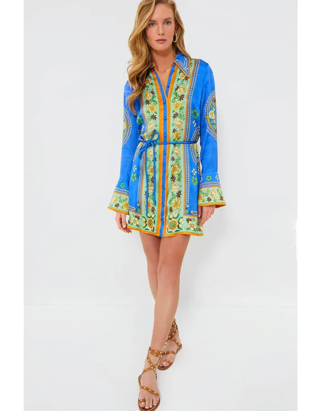 Cobalt Mini Dress