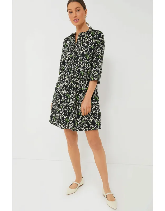 Verdant Iris Royal Dress