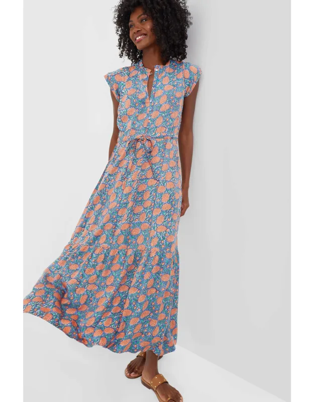 Chateau Flower Frances Frill Dress
