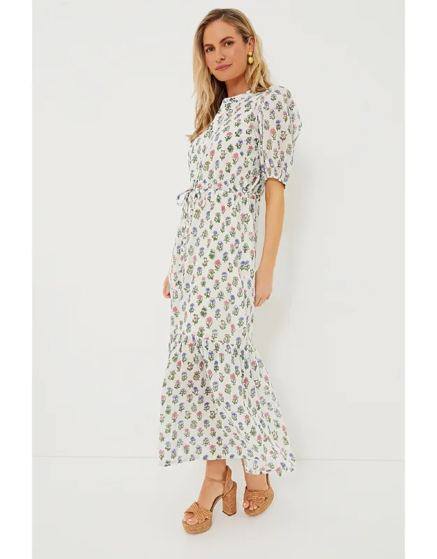 Exclusive Mixed Bouquet Organic Lucy Dress