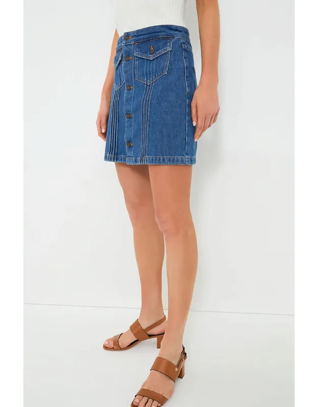 Mid Blue Skirt