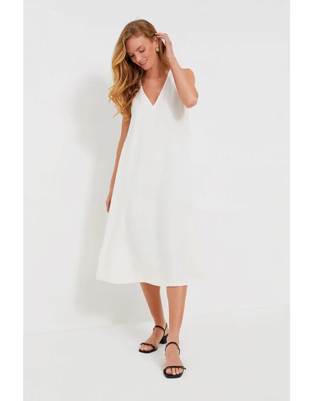 Nadine V Neck Sleeveless Dress