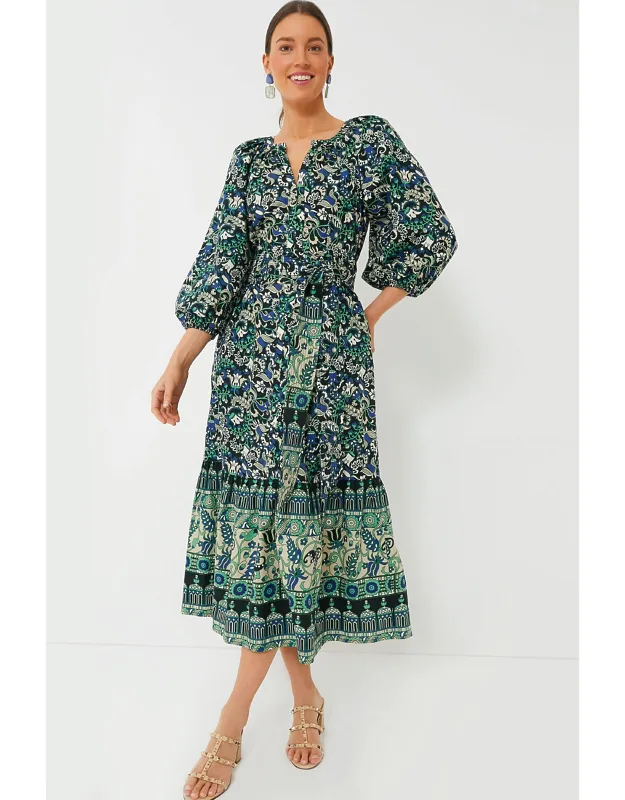 Batik Floral Dress