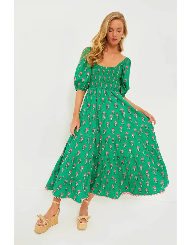 Parakeet Blossom Angelina Dress