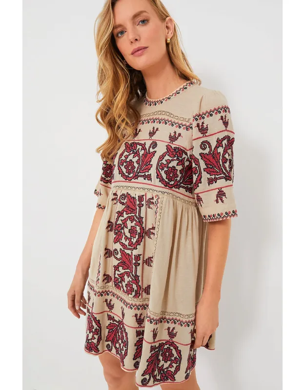 Beena Embroidery Dress