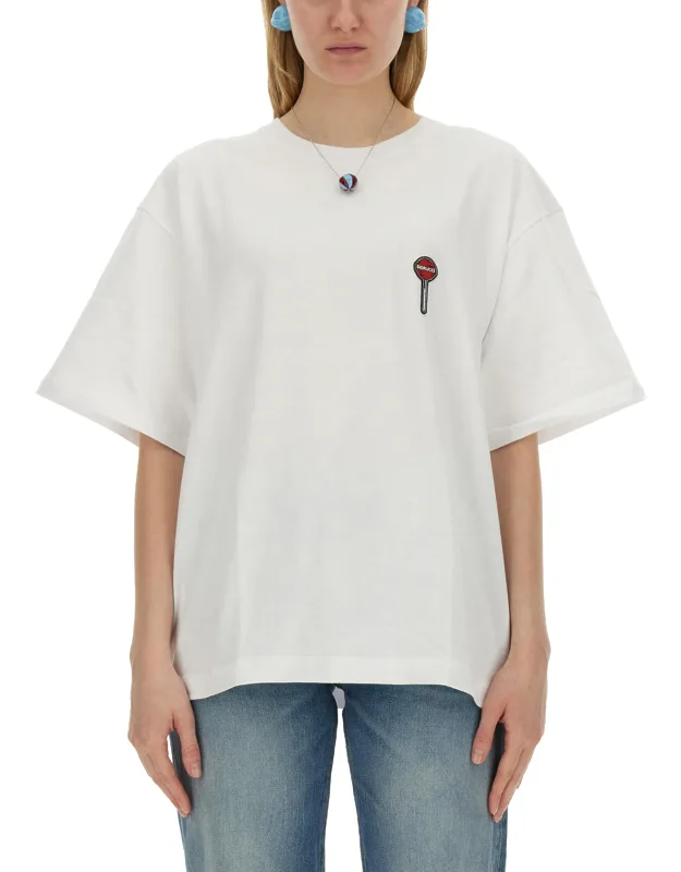 _fiorucci Lollipop Print T-shirt Regular Fit Made In Italy_