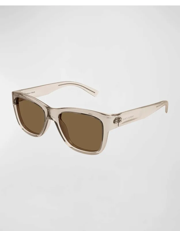 Sl 674 Plastic Square Sunglasses