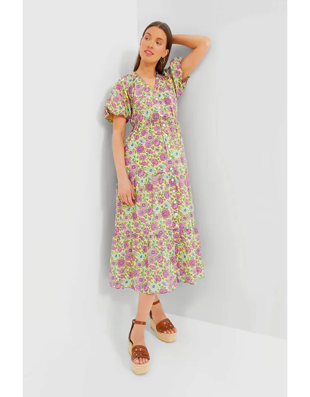 Lemon Poppy Dress
