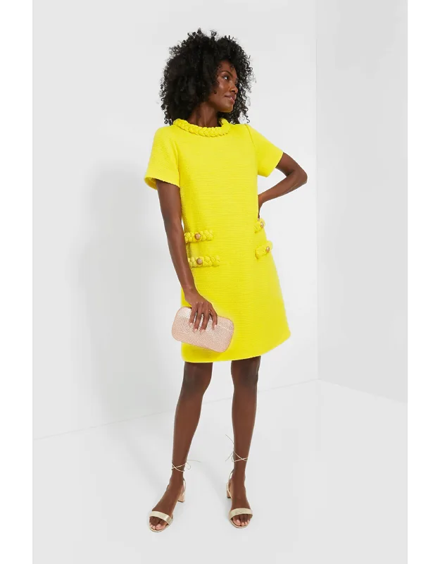 Limoncello Tweed Jacket Dress