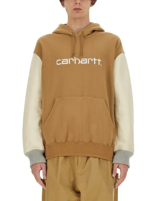 Carhartt Sweatshirt Made In Japan, Model Is 185 Cm Tall, Size M
