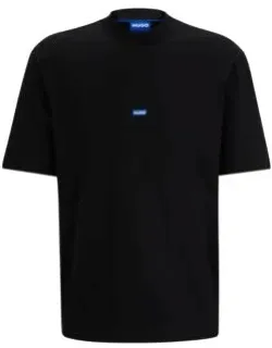 Cotton-jersey T-shirt With Logo Patch