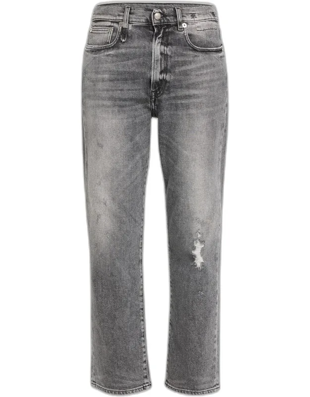 Cropped Boyfriend Jeans