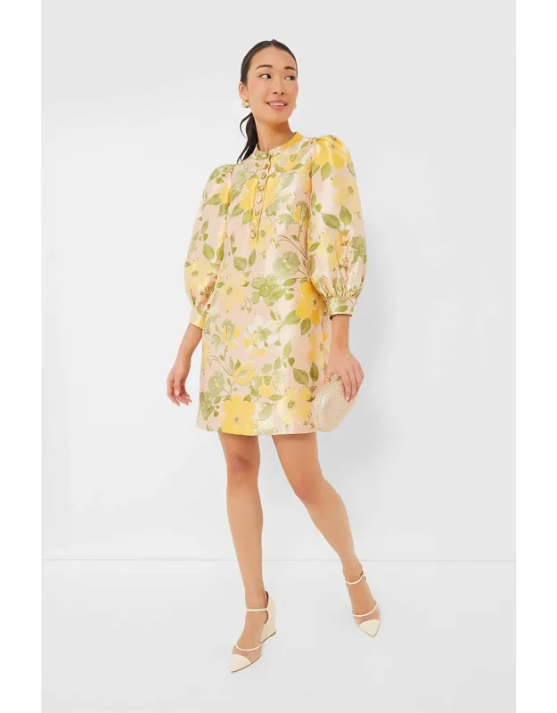 Daylily Jacquard Dress