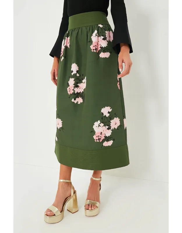 Pressed Powder Floral Skirt