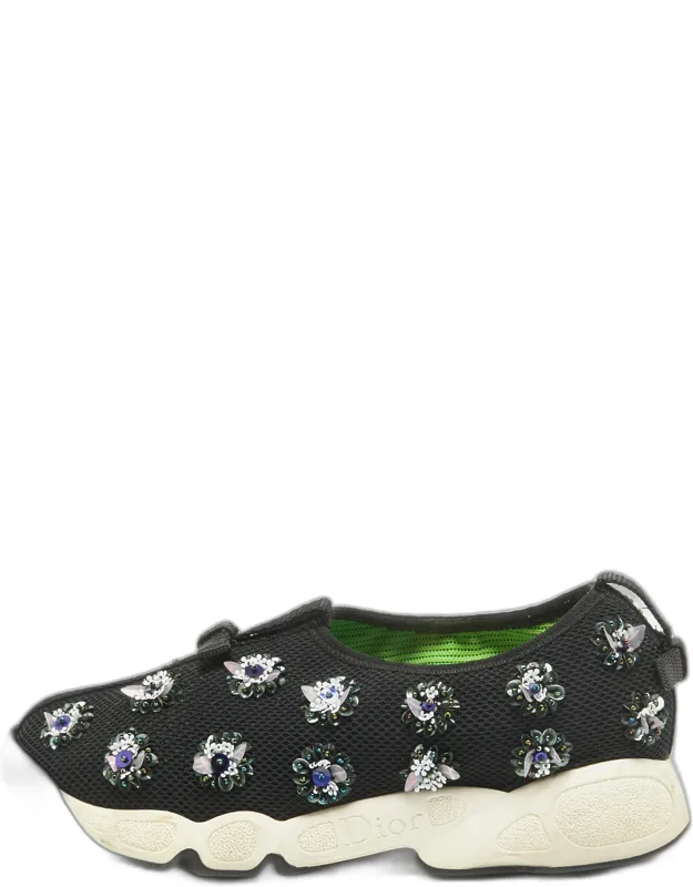 Embellished Mesh Fusion Sneakers