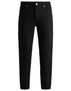 Tapered-fit Jeans In Stretch Denim