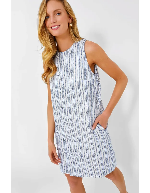 Ethereal Tweed Dress