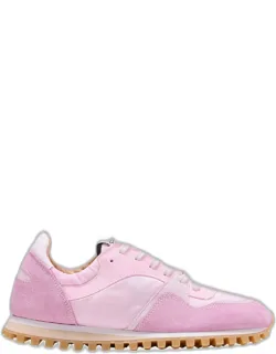 Colorblock Suede Runner Sneakers