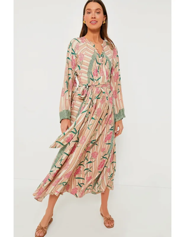 Chamomile Rose Fiore Maxi Dress