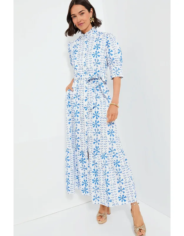 Floral Vine Maxi Dress