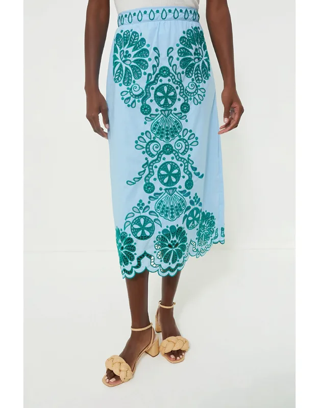 Richelieu Midi Skirt