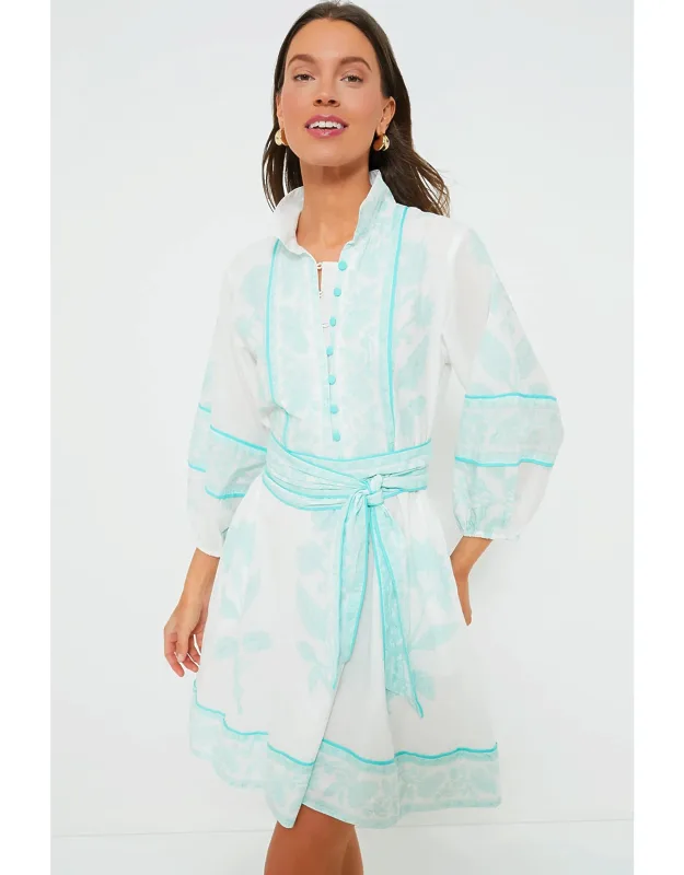 Exclusive Flounce Mini Dress