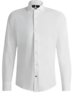 Slim-fit Cotton-piqu Jersey Shirt