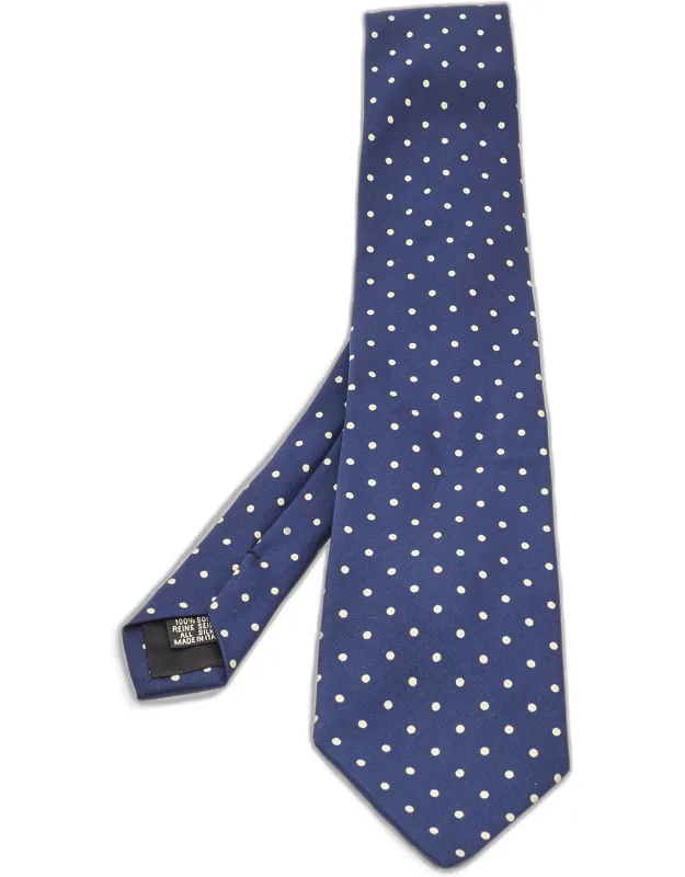 Vintage Polka Dots Silk Tie