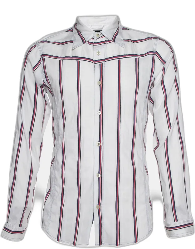 Striped Cotton Long Sleeve Shirt
