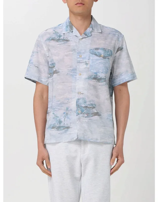 Shirt Color Gnawed Blue