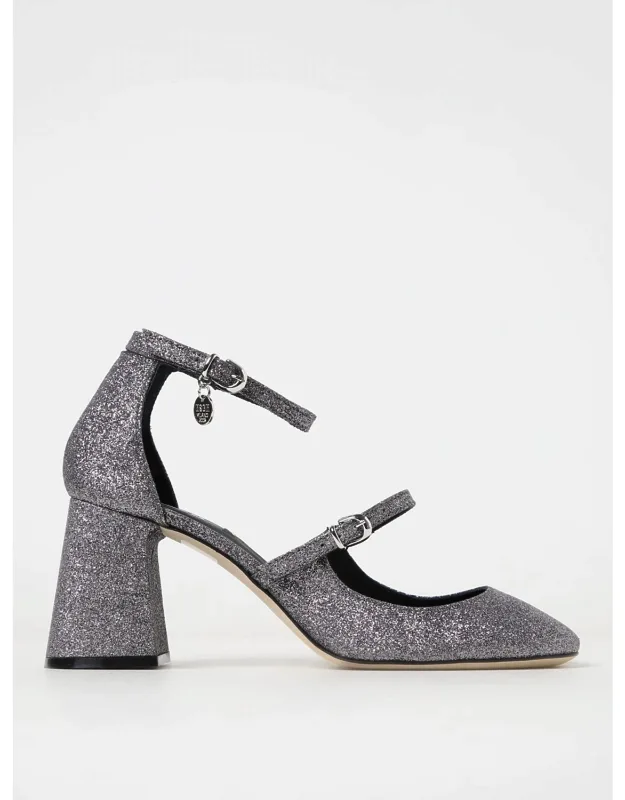 Pumps In Glittery Fabric
