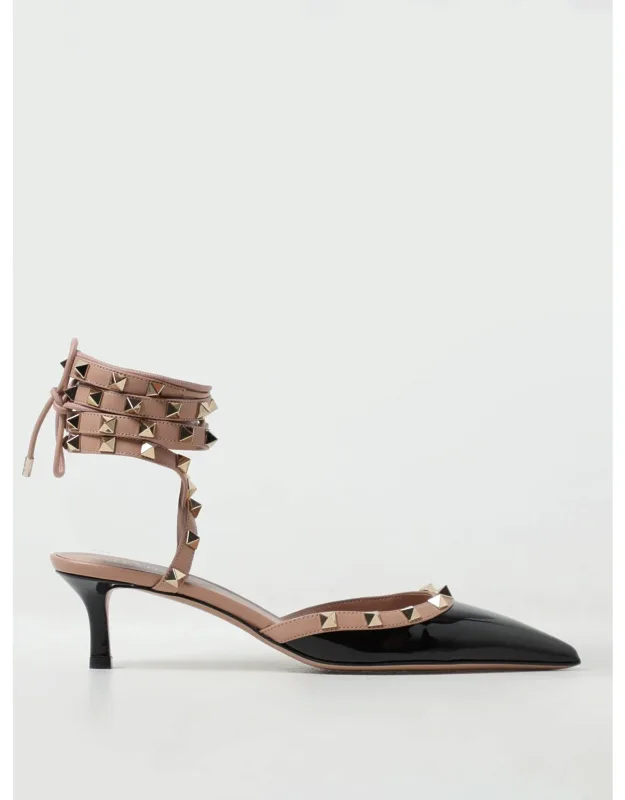 Rockstud Pumps In Patent Leather With Studs