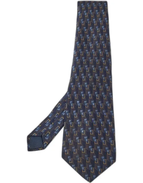 Printed Satin Silk Traditional Tie