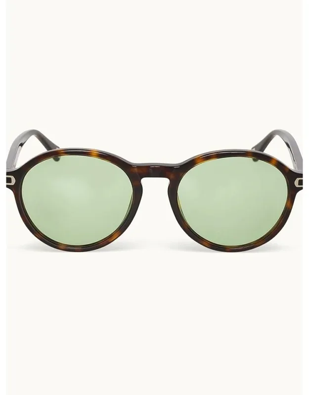 Orlebar Brown Round Frame Sunglasses With Bio-circular Acetate